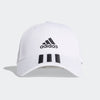 Adidas Baseball Cap 3-stripe valkoinen